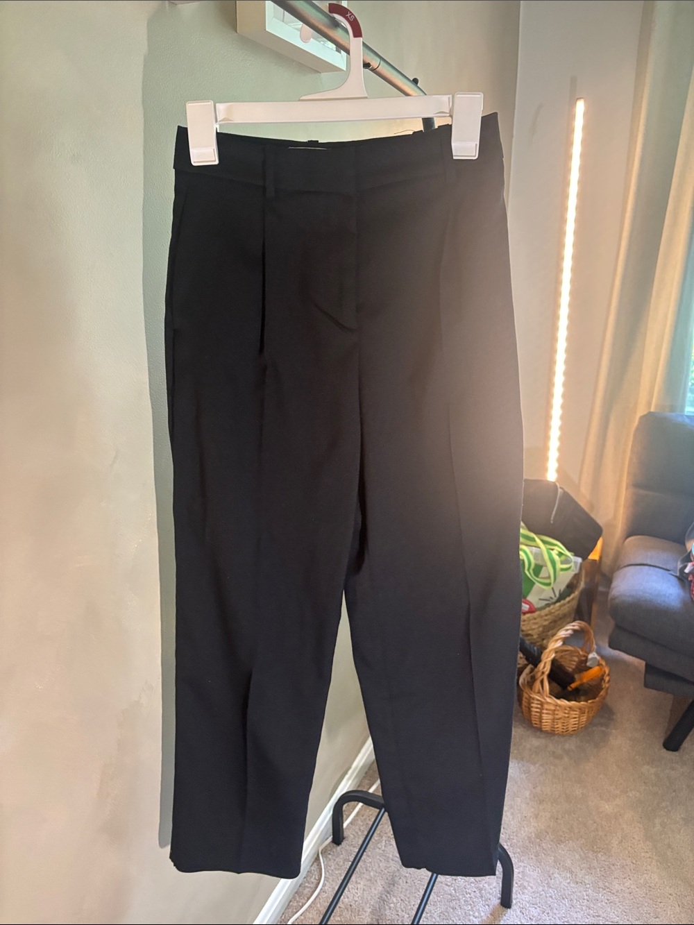 H&M Black Women's Tailored Ankle Pants